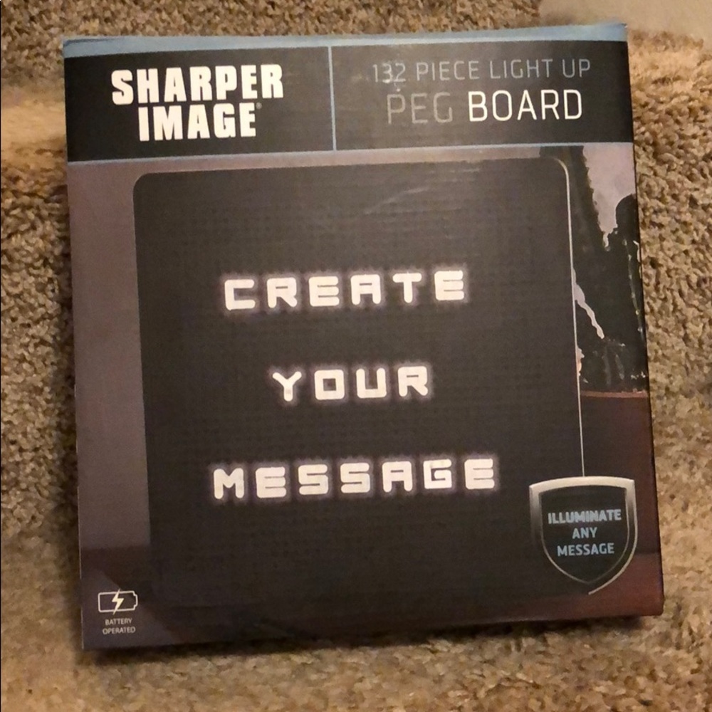 Sharper image light up board